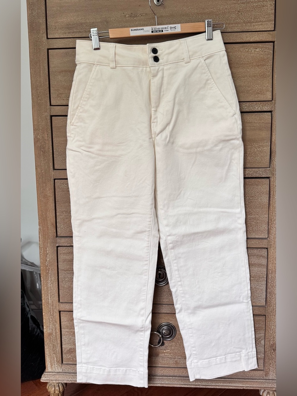 Everlane Cream women’s Straight-Leg Chinos